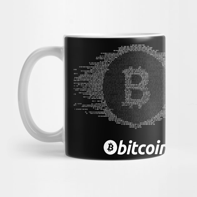 Art of Bitcoin logo cryptocurrency technology symbol T Shirt by MaryMas